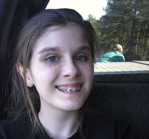 Haley Ogletree y su aterrador selfie Haley Ogletree y su aterrador selfie
