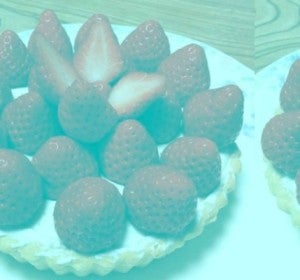 Ilusión óptica: las fresas que no son rojas Ilusión óptica: las fresas que no son rojas