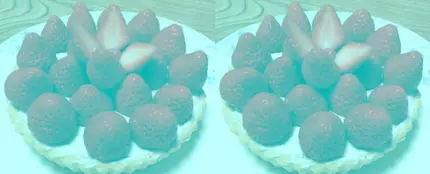 Ilusión óptica: las fresas que no son rojas Ilusión óptica: las fresas que no son rojas