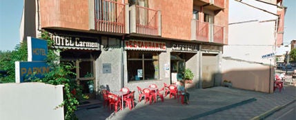 Un &#39;simpa&#39; en un restaurante en León