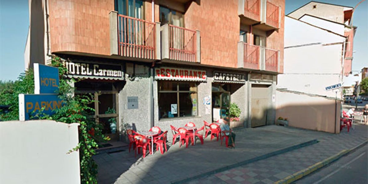 Un 'simpa' en un restaurante en León