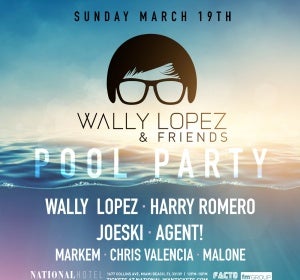 Wally Lopez en la Pool Party de MMW2017 Wally Lopez en la Pool Party de MMW2017