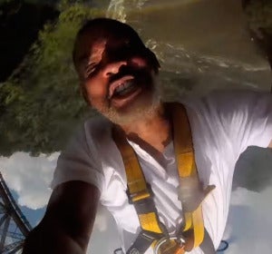 Will Smith haciendo puenting Will Smith haciendo puenting