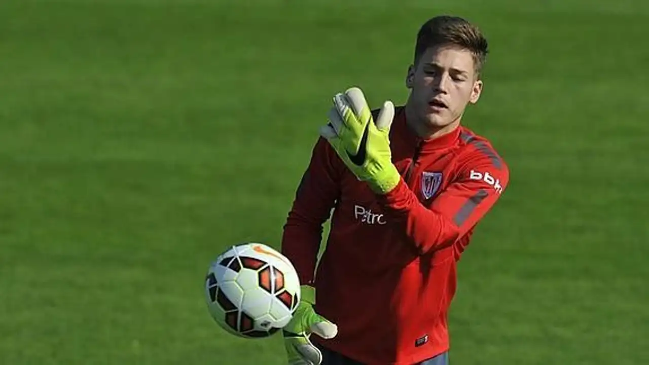 Álex Remiro, portero del Athletic Club de Bilbao Álex Remiro, portero del Athletic Club de Bilbao