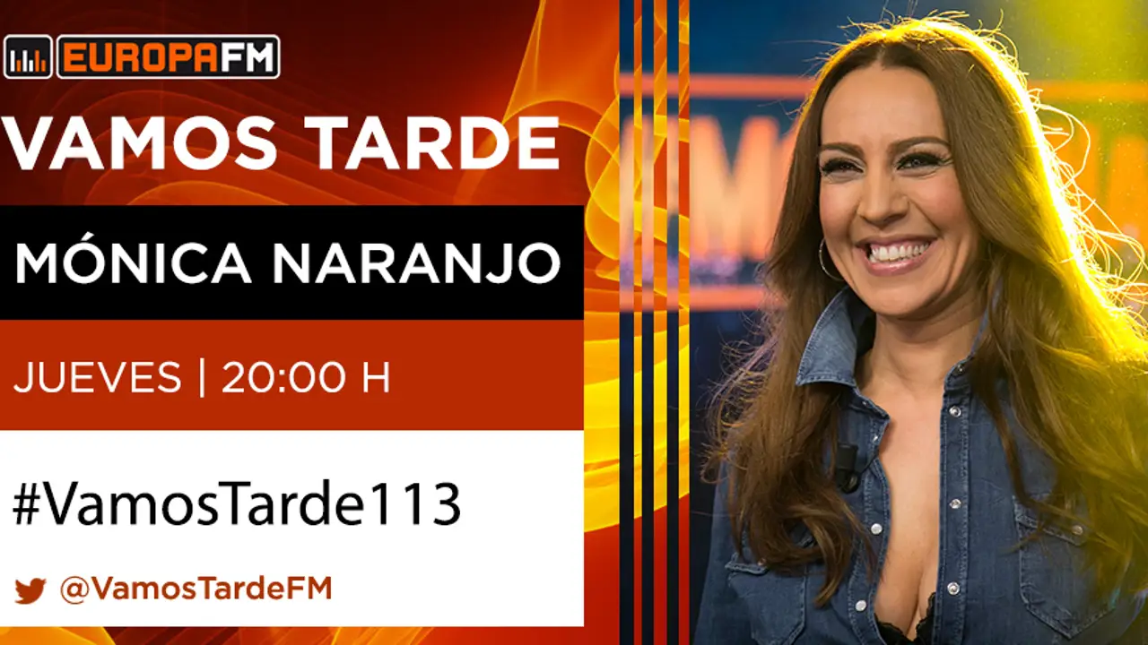 Mónica Naranjo, la nueva invitada de Vamos Tarde Mónica Naranjo, la nueva invitada de Vamos Tarde