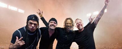 Metallica sobre el escenario