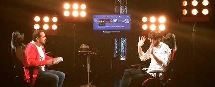 Kiko Béjar y Quique Peinado en Neox Games Kiko Béjar y Quique Peinado en Neox Games