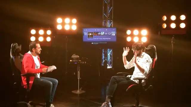 Kiko Béjar y Quique Peinado en Neox Games
