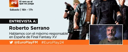 Roberto Serrano en Europlay Roberto Serrano en Europlay