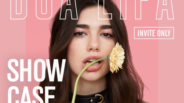 Showcase de Dua Lipa