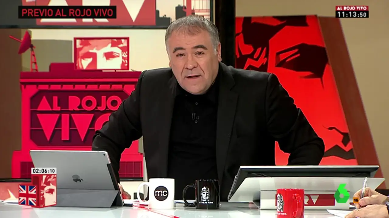 Antonio García Ferreras, presentador de Al Rojo Vivo Antonio García Ferreras, presentador de Al Rojo Vivo