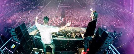 Axwell^Ingrosso durante su sesión en el Ultra Music Festival en Miami Axwell^Ingrosso durante su sesión en el Ultra Music Festival en Miami