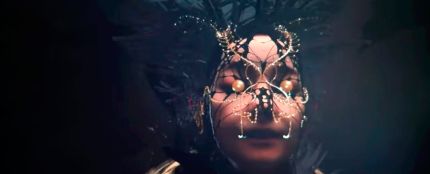 Björk en el vídeo de ‘Notget’