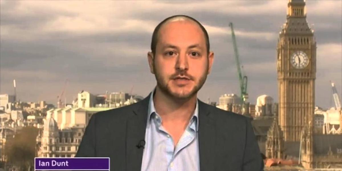 Periodista británico Ian Dunt, redactor jefe de Politics.co.uk