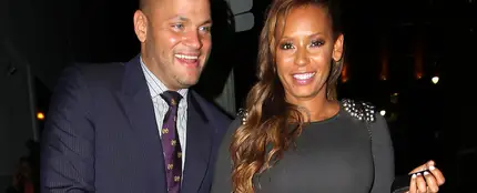 Stephen Belafonte y Melanie B Stephen Belafonte y Melanie B