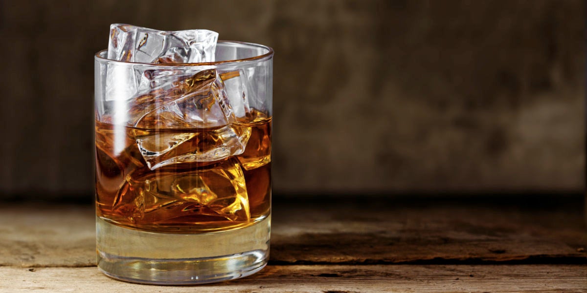Una copa de whisky