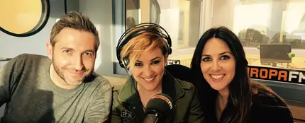Cristina Pardo con Frank Blanco e Irene Junquera en Vamos Tarde Cristina Pardo con Frank Blanco e Irene Junquera en Vamos Tarde