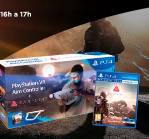 ¡Consigue una copia de Farpoint + Aim Controller para PlayStation VR! ¡Consigue una copia de Farpoint + Aim Controller para PlayStation VR!