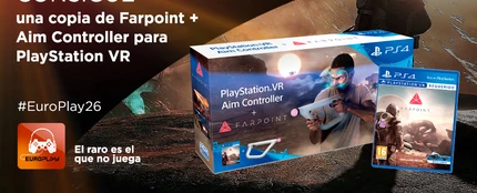 ¡Consigue una copia de Farpoint + Aim Controller para PlayStation VR! ¡Consigue una copia de Farpoint + Aim Controller para PlayStation VR!