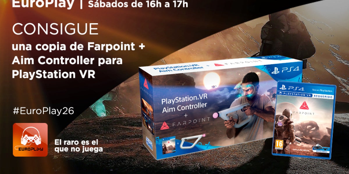 ¡Consigue una copia de Farpoint + Aim Controller para PlayStation VR!
