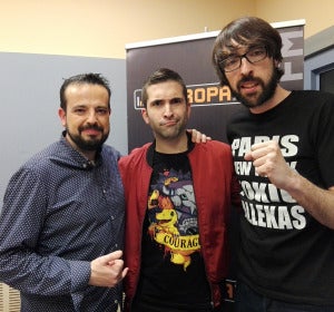 Keunam con Quique Peinado y Kiko Béjar, de EuroPlay Keunam con Quique Peinado y Kiko Béjar, de EuroPlay