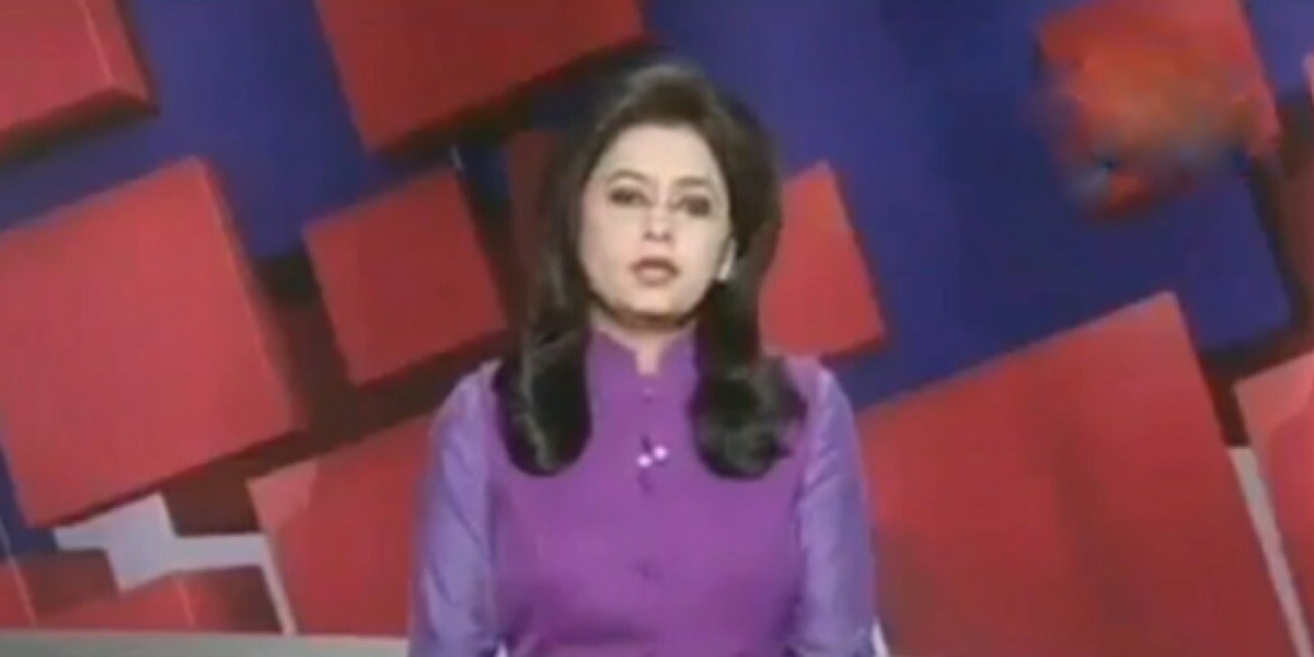 Supreet Kaur, la presentadora india