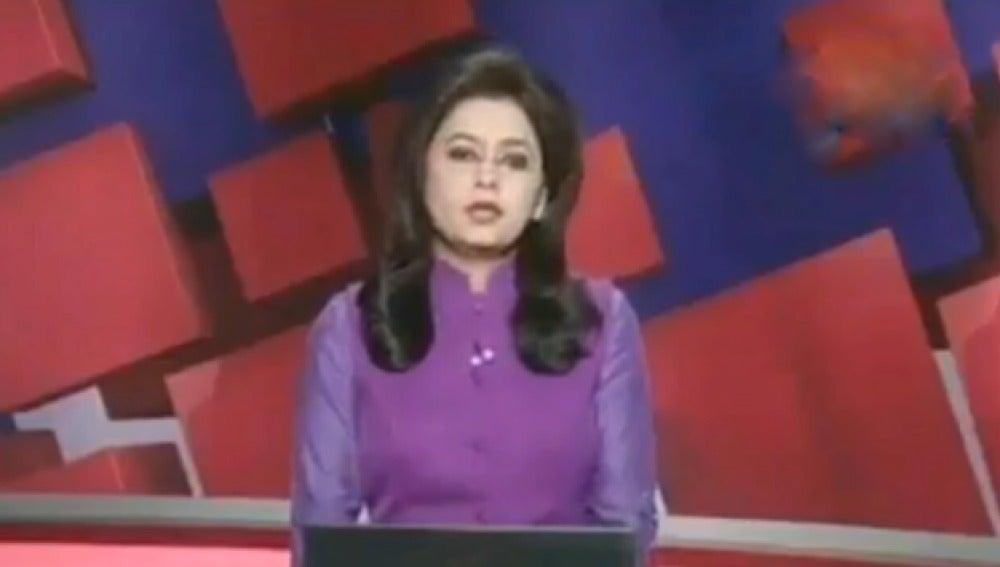 Supreet Kaur, la presentadora india