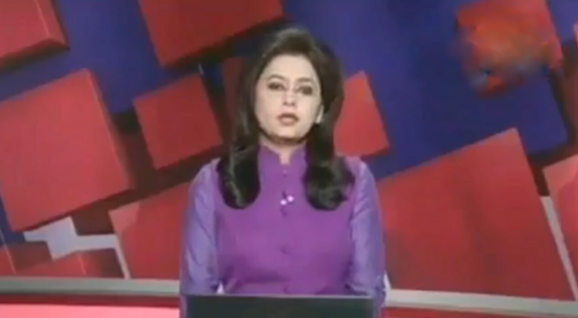 Supreet Kaur, la presentadora india