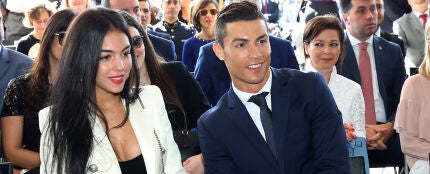 Cristiano Ronaldo y su novia Georgina Rodríguez Cristiano Ronaldo y su novia Georgina Rodríguez