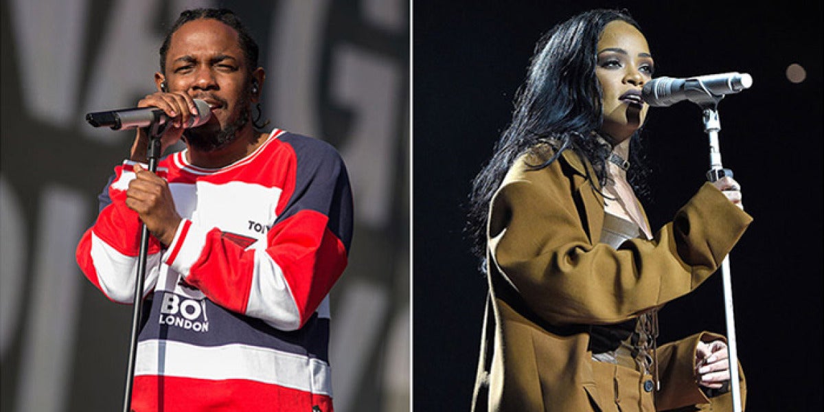 Rihanna y Kendrick Lamar