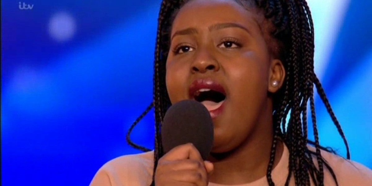 Sarah Ikumu en Britain's Got Talent