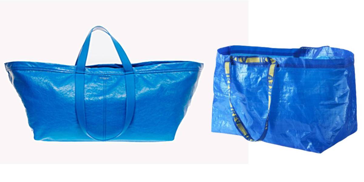 El bolso de Balenciaga vs la bolsa de IKEA