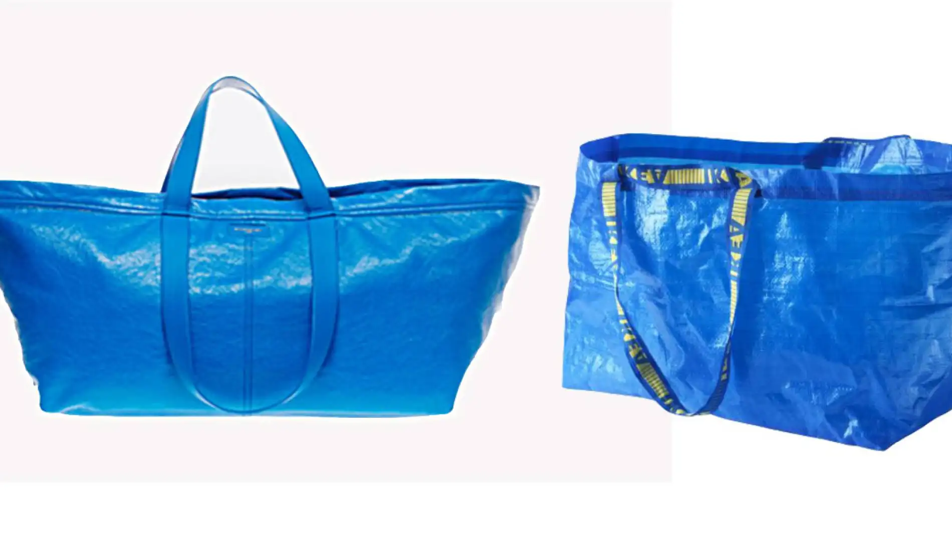 El bolso de Balenciaga vs la bolsa de IKEA title=