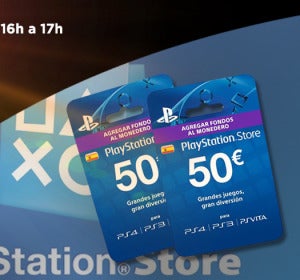 ¡Consigue un código de 50€ para PlayStation Store! ¡Consigue un código de 50€ para PlayStation Store!