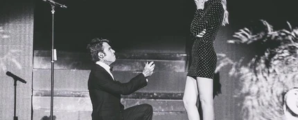Chiara Ferragni durante su pedida de matrimonio Chiara Ferragni durante su pedida de matrimonio