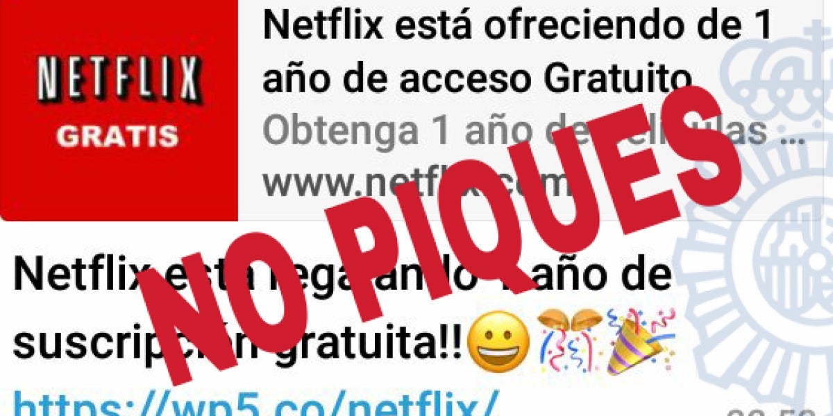 Nueva estafa en WhatsApp sobre Netflix