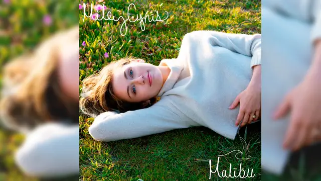 Miley Cyrus presenta la portada de 'Malibu'