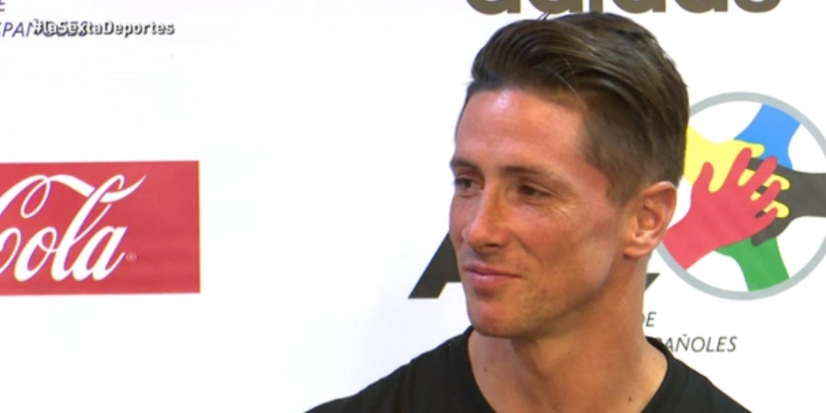 Fernando Torres, jugador del Atlético de Madrid