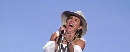 Miley Cyrus durante los Billboards 2017 Miley Cyrus durante los Billboards 2017