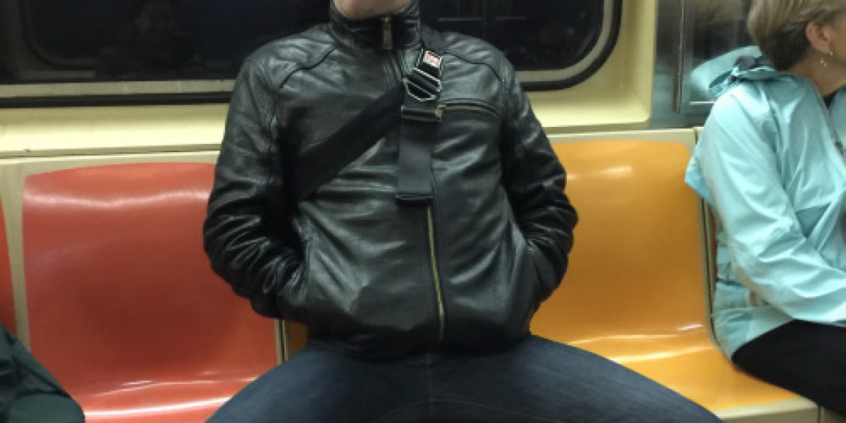 Manspreading