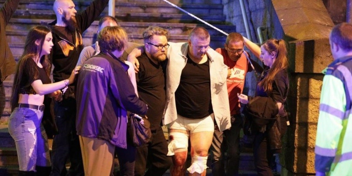 Heridos tras las explosiones en el Manchester Arena
