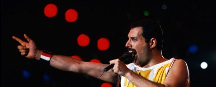Freddie Mercury en concierto