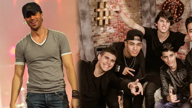 Enrique Iglesias y CNCO se unen en el remix de 'Súbeme la radio'