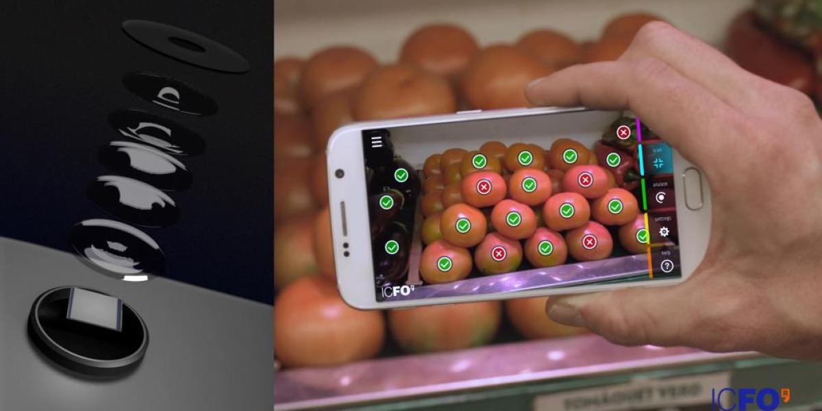 Inventan una cámara que detecta la composición química de los alimentos