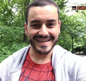 Juanma se viste de superhéroe para el #retoEuropaFM Juanma se viste de superhéroe para el #retoEuropaFM