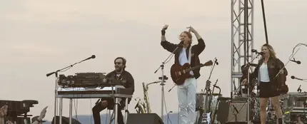 Arcade Fire, durante su concierto en el Primavera Sound 2017 Arcade Fire, durante su concierto en el Primavera Sound 2017