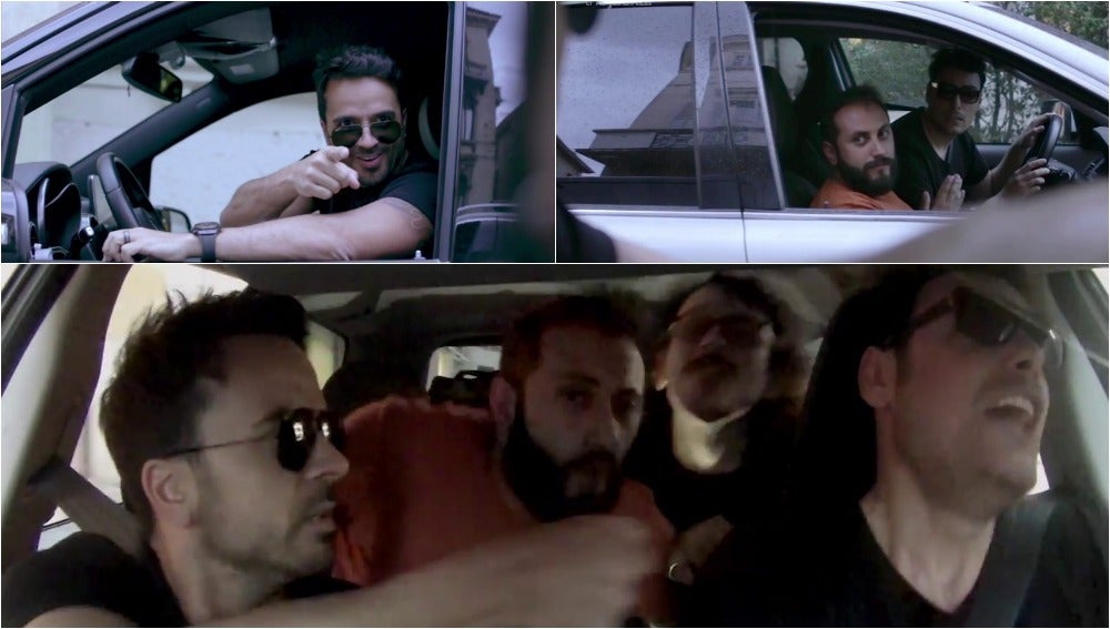 Imágenes de la parodia de los italianos The Jackal sobre Despacito junto a Luis Fonsi