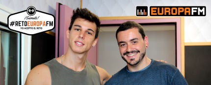 Ernest The Fitness Boy asesora cada semana a Juanma Romero durante el #retoEuropaFM