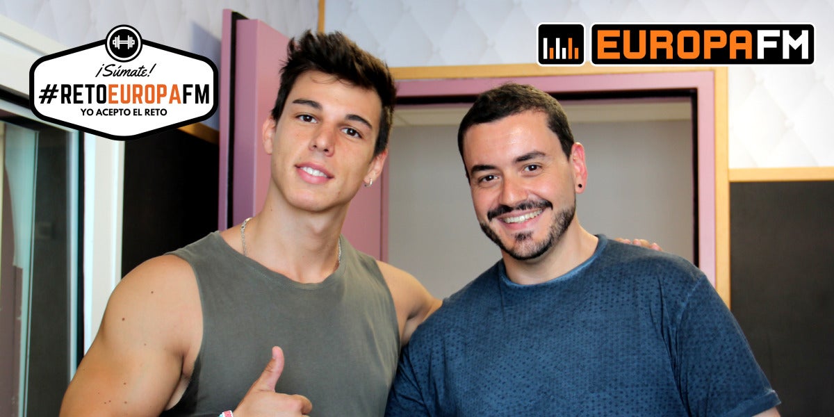 Ernest The Fitness Boy asesora cada semana a Juanma Romero durante el #retoEuropaFM