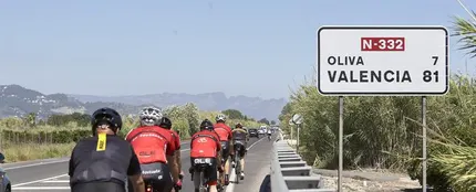 Carretera en la que han muerto cuatro ciclistas Carretera en la que han muerto cuatro ciclistas